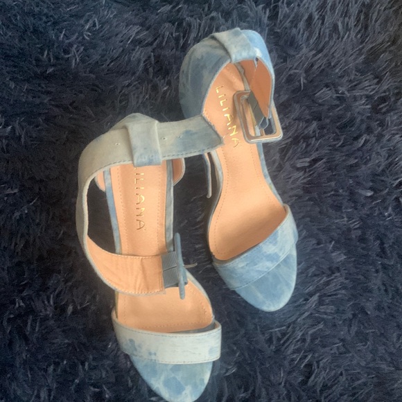 Shoes - Denim heels